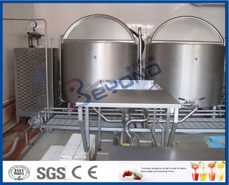 500L Plastic Cup Dairy Processing Plant , Professional Ice Cream Making Machine