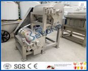 Double Stage Fruit Pulper Machine , Mango Pulping Industrial Juice Extractor Machines