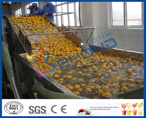 Dispositivo del proceso de fruta y verdura del cambio de Stepless, máquina de la lavadora de la fruta y verdura