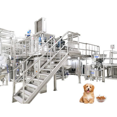 Limpieza automática completa del CIP de la máquina de la elaboración de la carne del alimento para animales SUS304